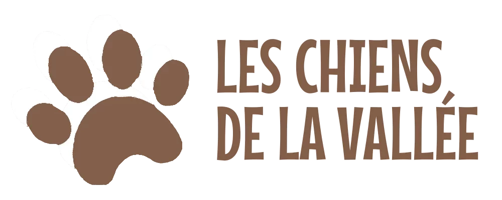 Logo Les Chiens de la Vallé, Dog Walker, service de balade canine en meute à Chevreuse